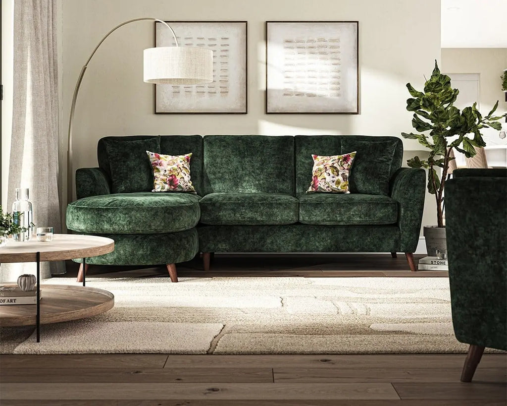 Libra Corner Chaise Grey