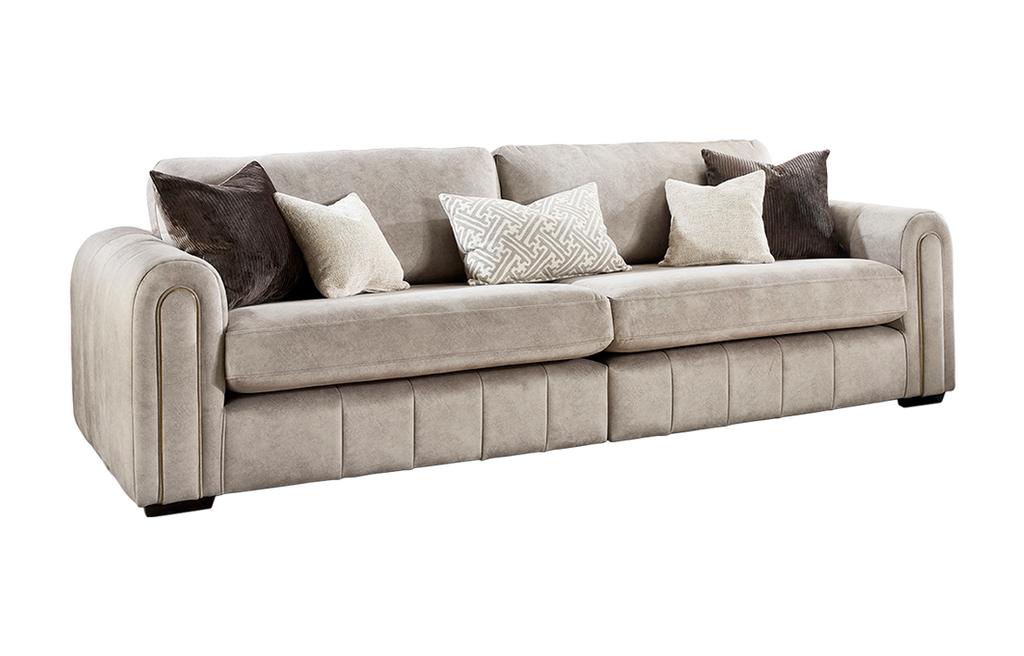 Goathland 4 Seater Sofa Stone