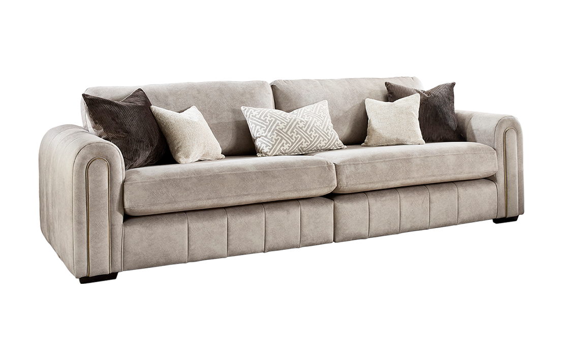 Goathland 4 Seater Sofa Stone