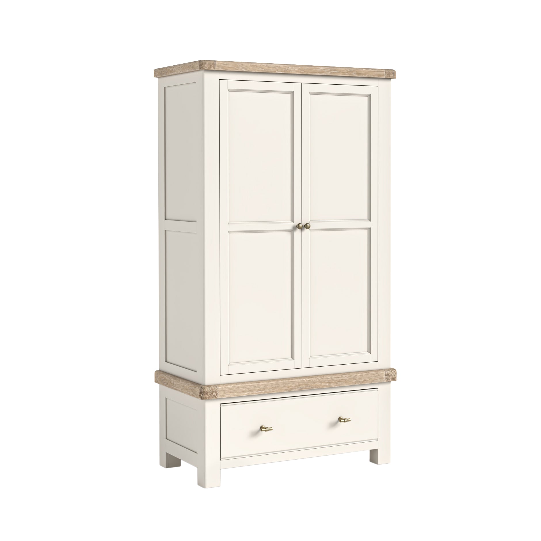 Romanby painted off white wardrobe