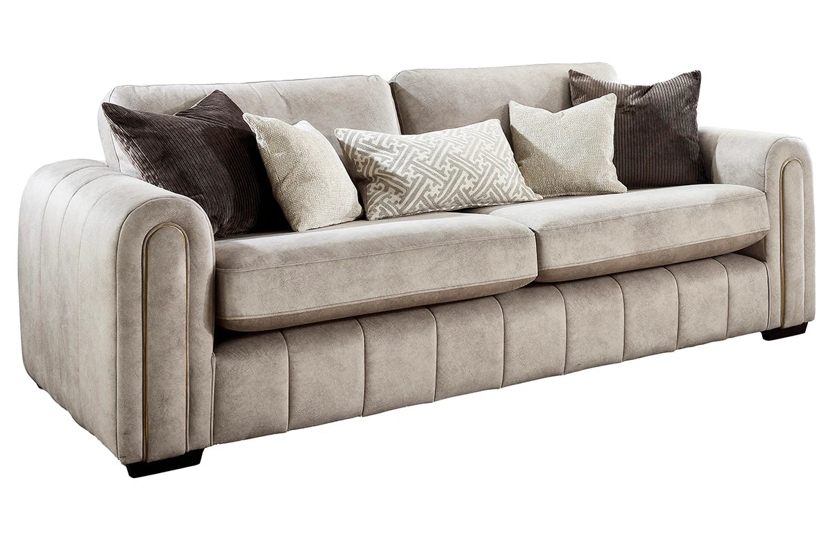 Goathland 3 Seater Sofa Stone