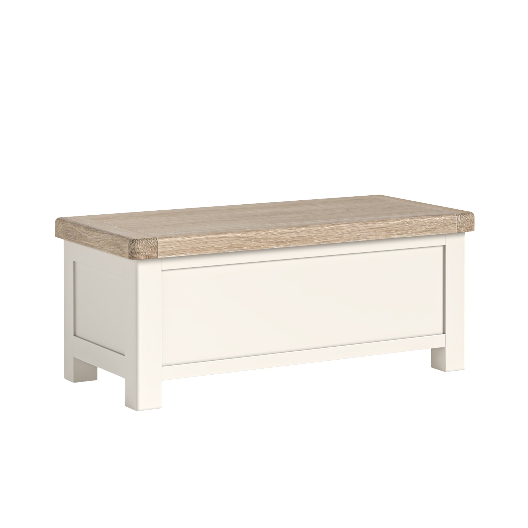 Romanby painted off white blanket box