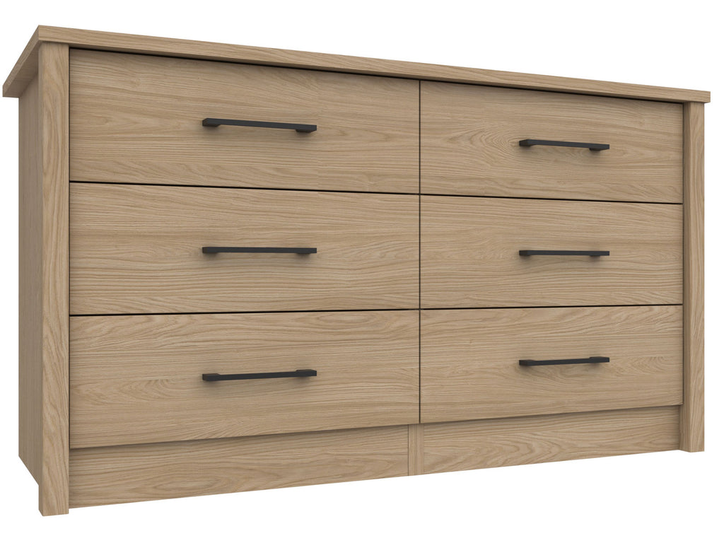 One-call Edale Range 3 Draw Double Chest