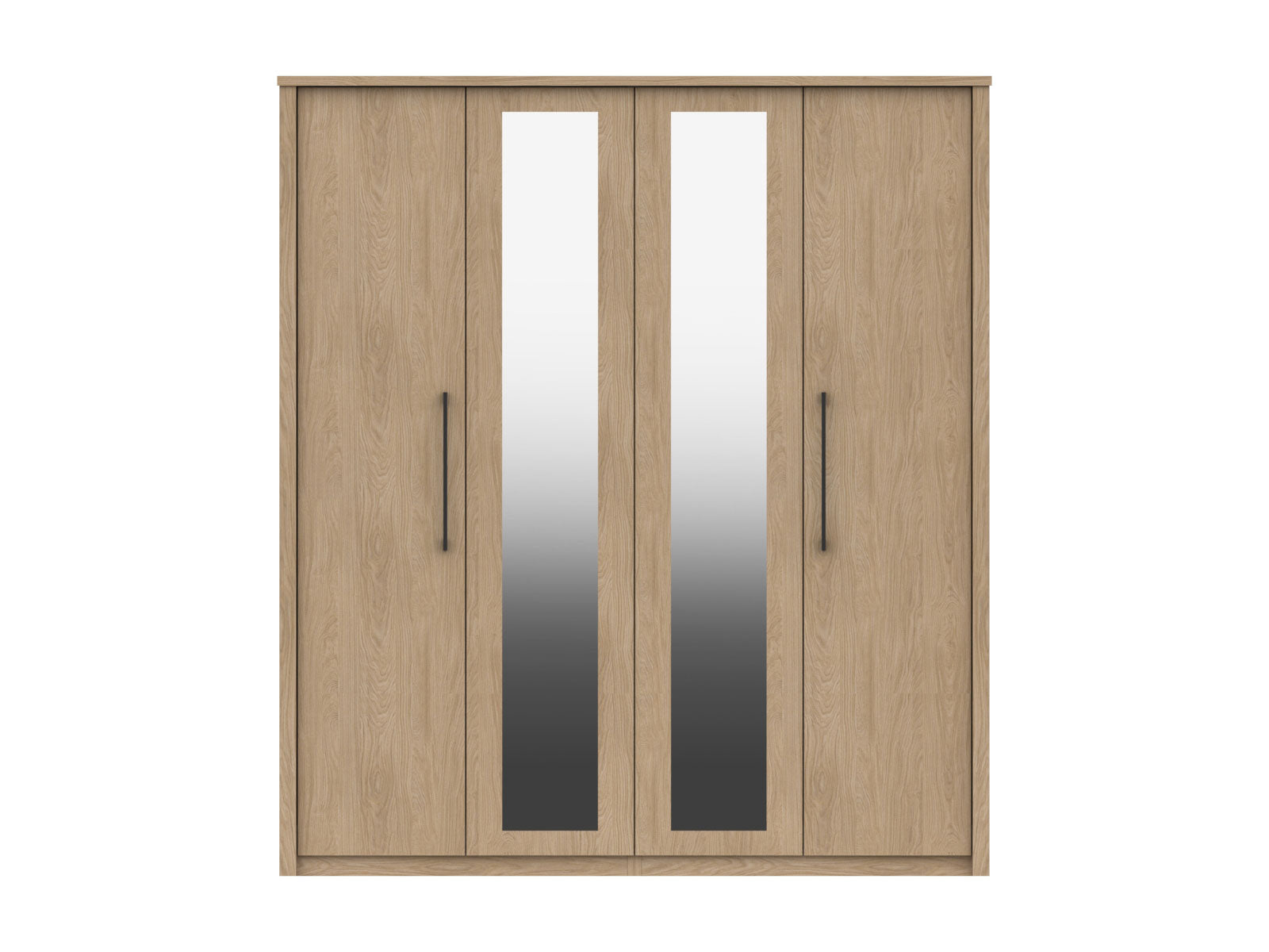 One-call Edale Range 4 Door Robe with 2 Mirrors