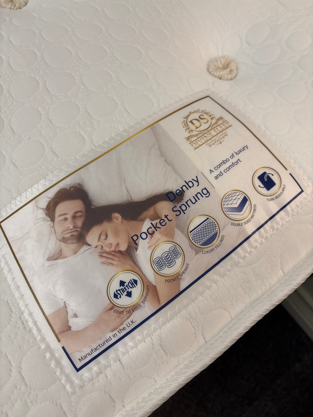 Denby 1,000 Pocket Sprung Mattress