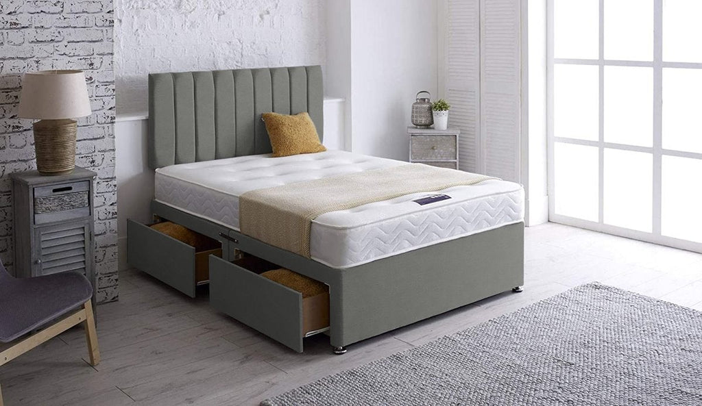 The Victoria Complete Divan + 2 Free Drawers + Free Headboard