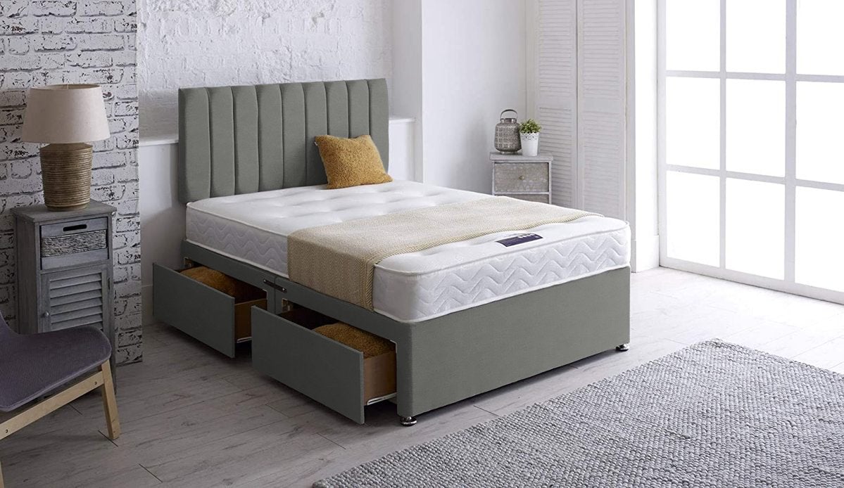 The Victoria Complete Divan + 2 Free Drawers + Free Headboard
