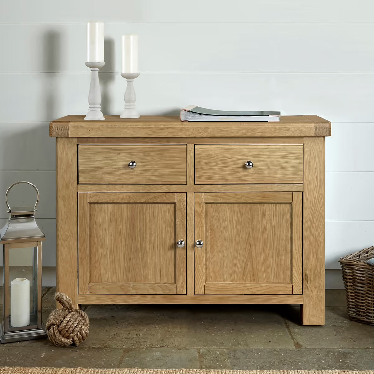 Romanby oak Small sideboard