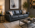 Pino 3 Seater Italian Leather Sofa