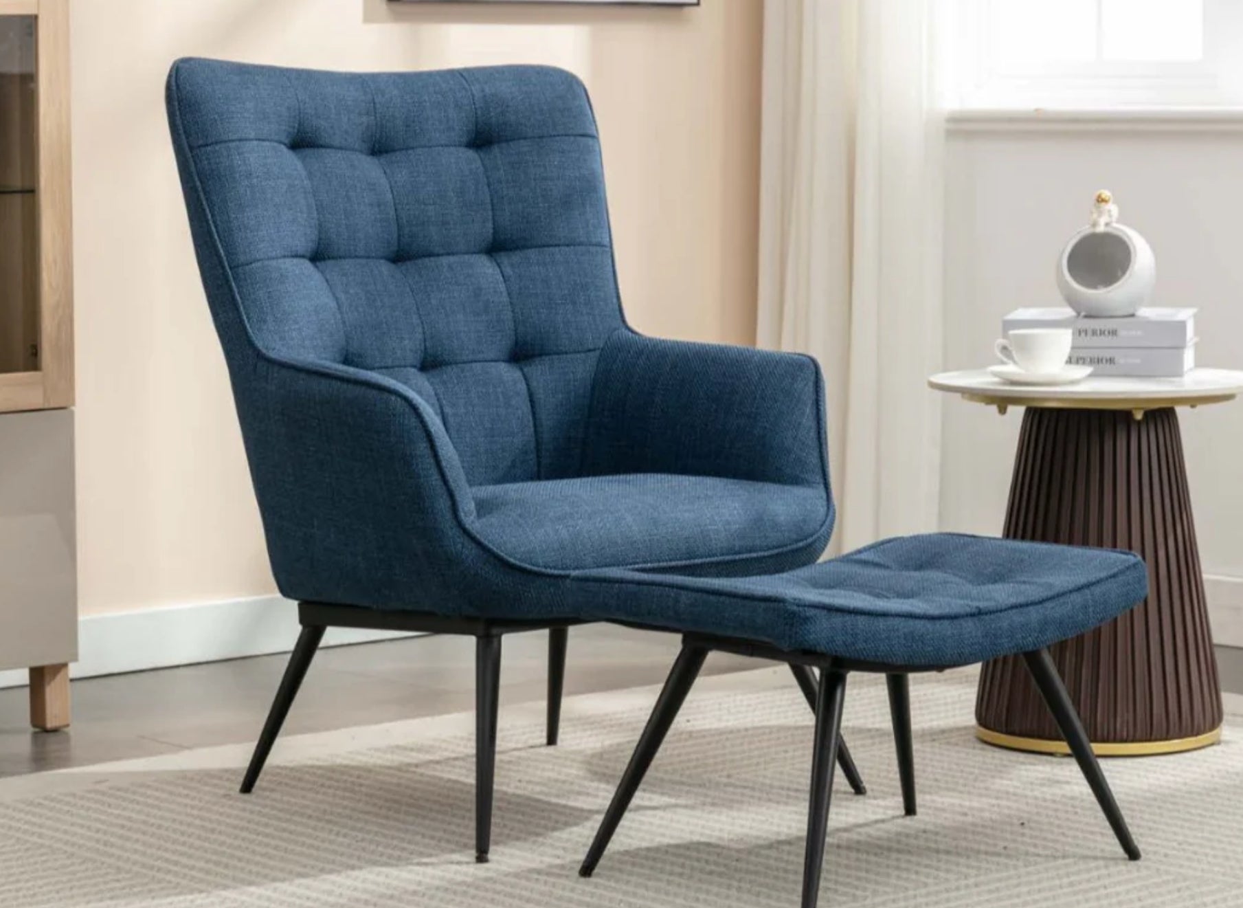 Caitlin Accent Chair & Stool
