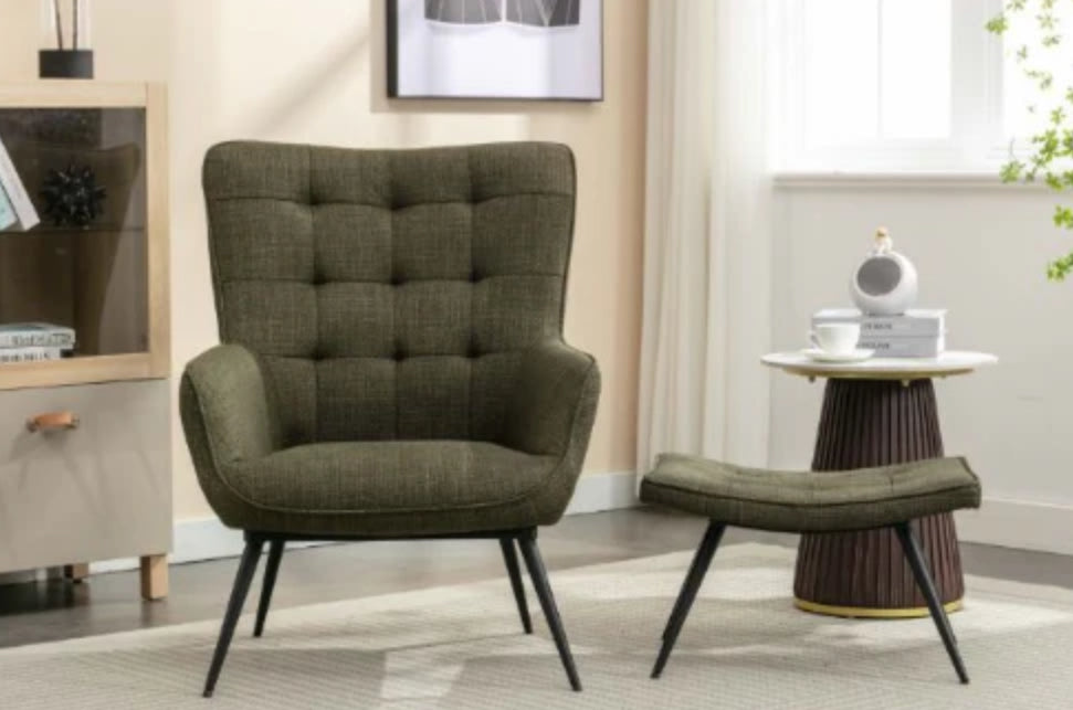 Caitlin Accent Chair & Stool