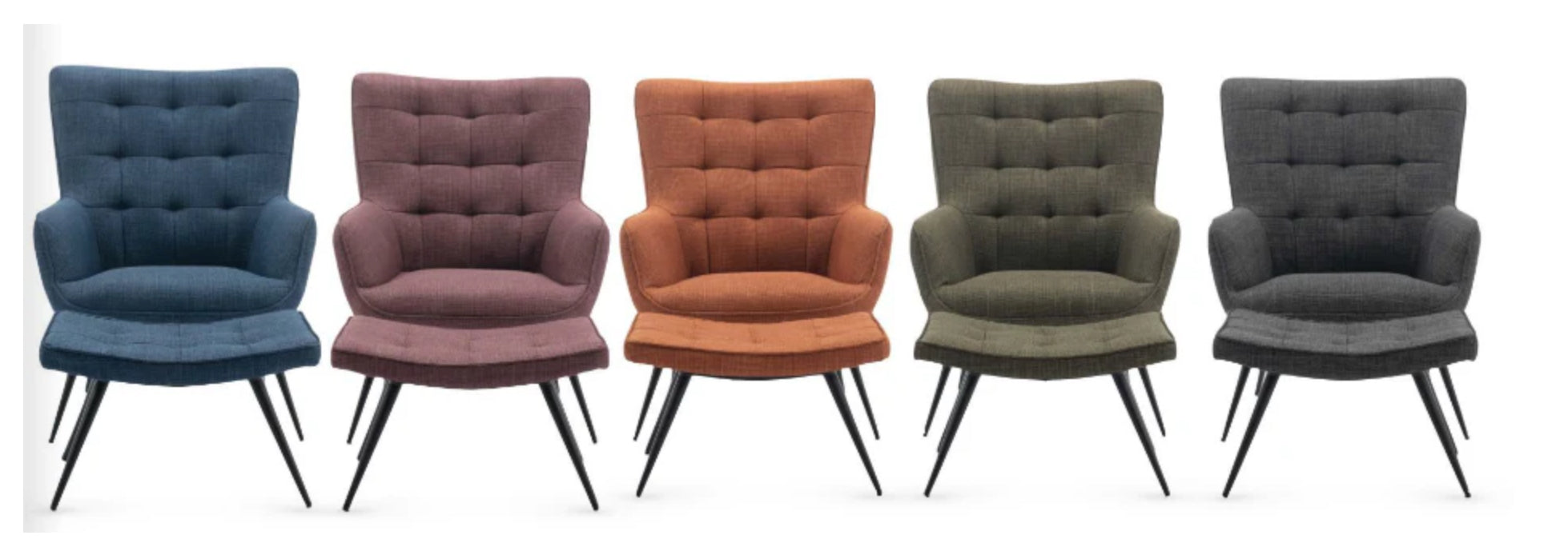 Caitlin Accent Chair & Stool