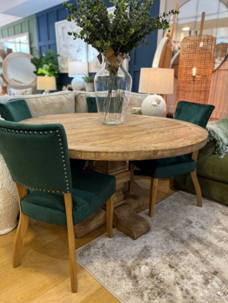 Hudson Bay Round Dining Table 140cm