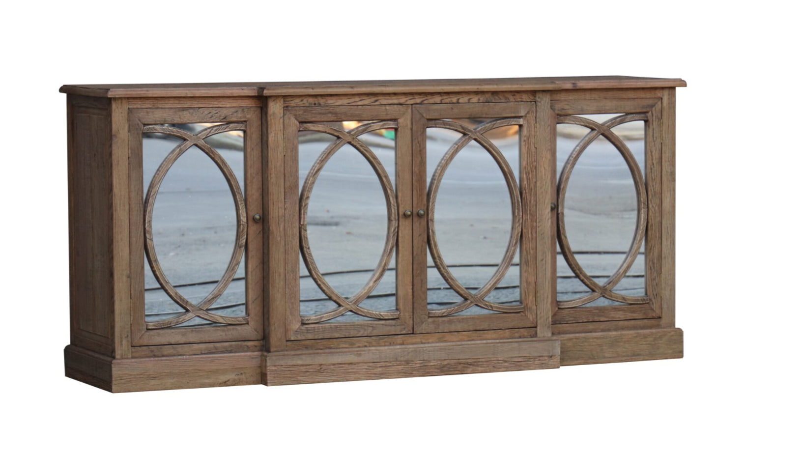 Hudson Bay Four Door Mirrored Sideboard