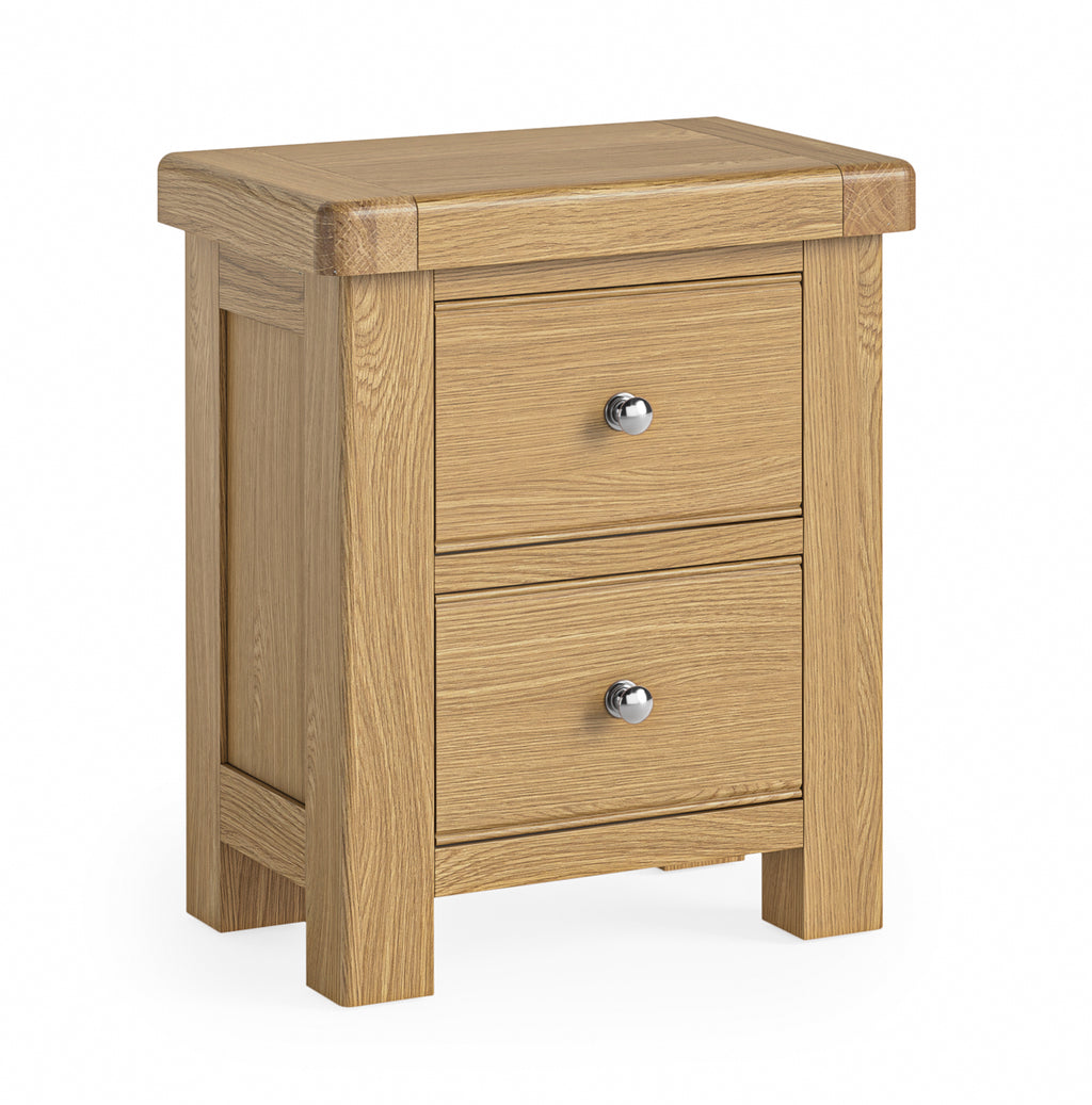 Romanby oak Bedside Cabinet