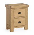 Romanby oak Bedside Cabinet