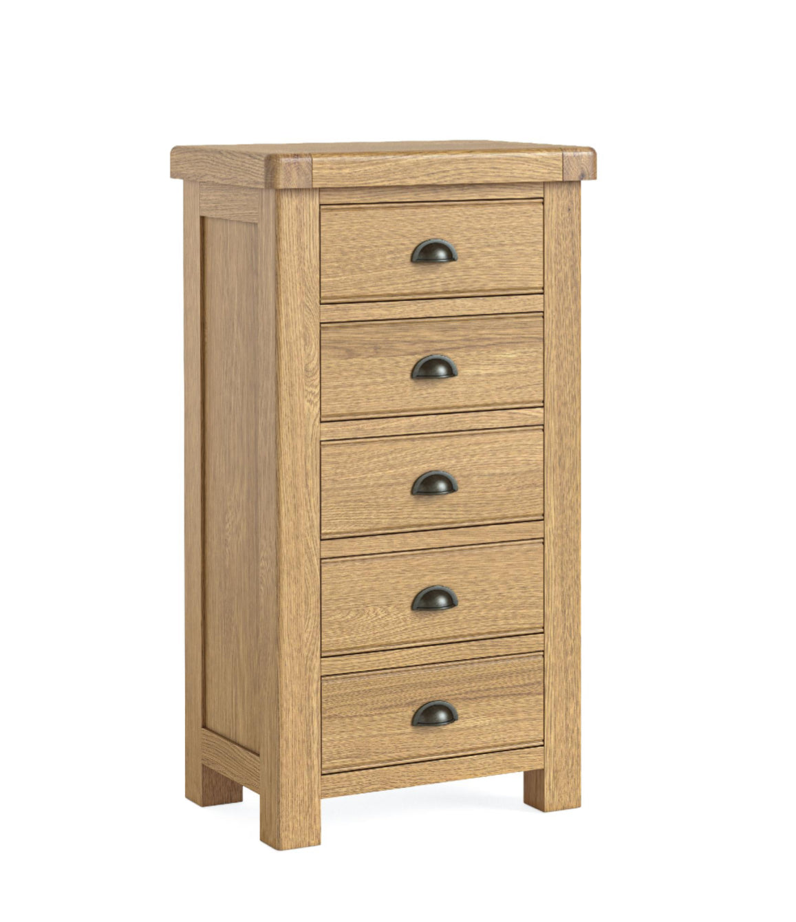 Romanby Oak Tall Boy