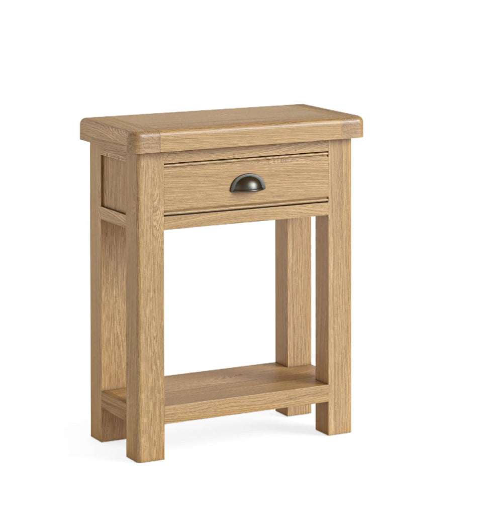 Romanby oak Telephone table