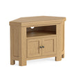 Romanby Oak Corner Tv Unit