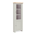 Romanby Painted Corner Display Cabinet