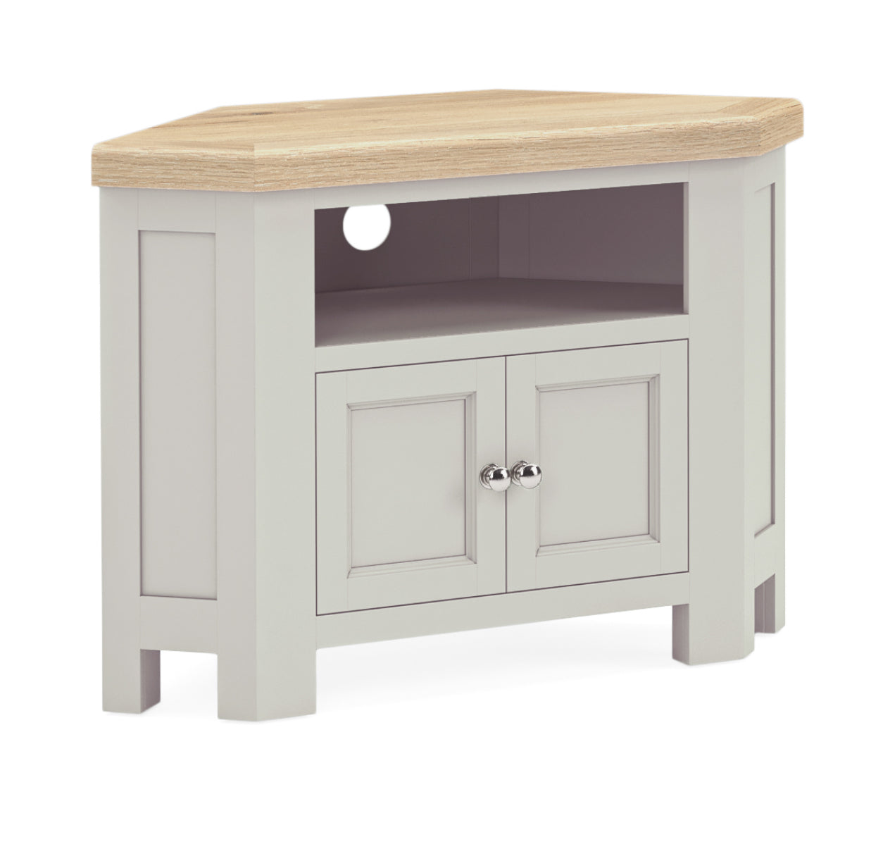Romanby Painted Corner Tv Unit