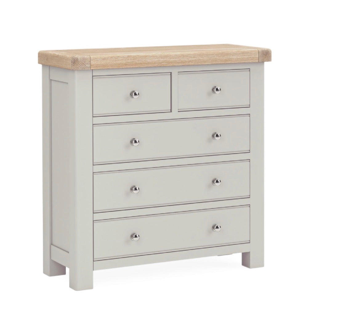 Romanby Painted 2+3 Chest Of Drawers