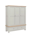 Romanby Painted Triple Wardrobe