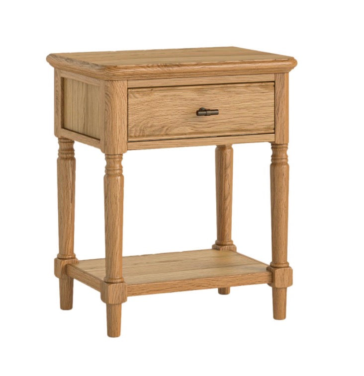 Victoria Oak Lamp Table