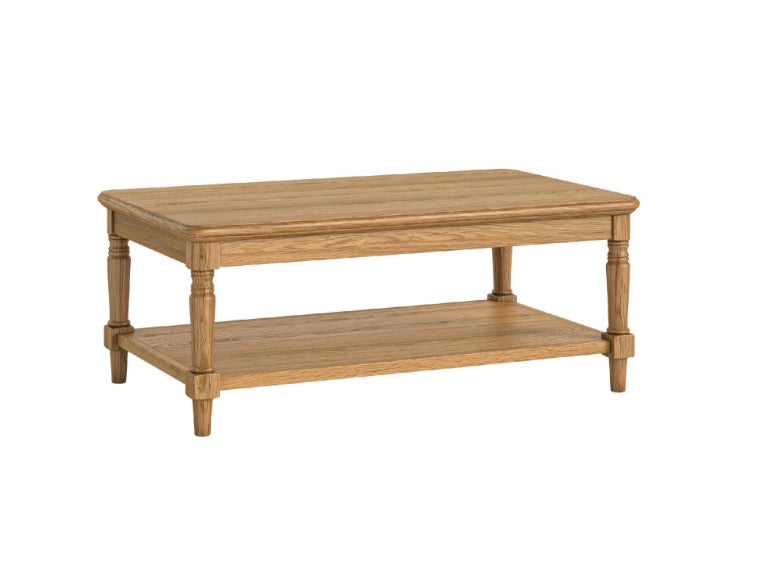 Victoria Oak Coffee Table