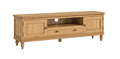 Victoria Oak Collection 2000 Tv Unit