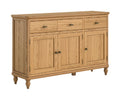 Victoria Oak 3 Door Sideboard