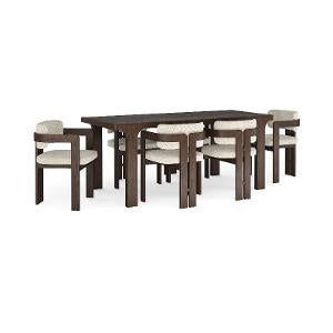 Richmond Fixed Top Table + 6 Richmond Chairs