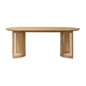 Brompton Oval dining table