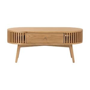 Brompton oval coffee table