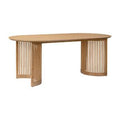 Brompton Oval dining table
