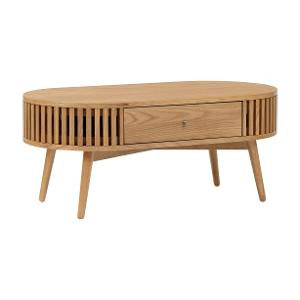 Brompton oval coffee table