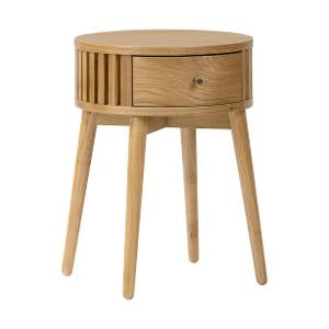Brompton side table with drawer
