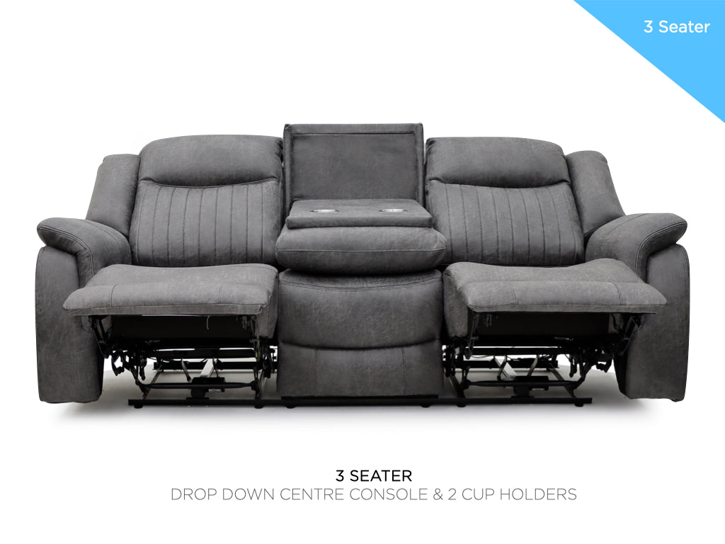 The Daimler  Recliner Collection in Grey