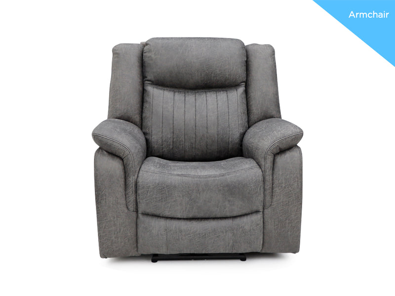 The Daimler  Recliner Collection in Grey