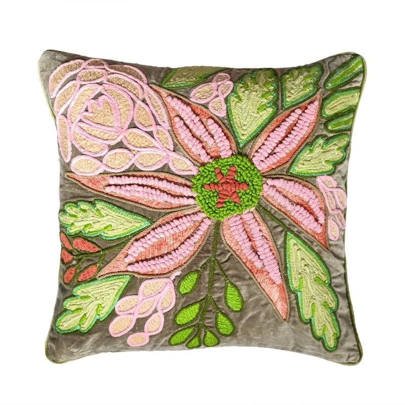 Linden Cushion - Aquarelle Home