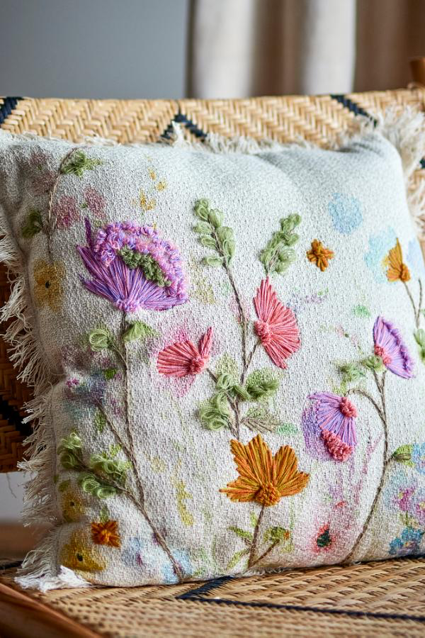 Pogni Cushion, Nature, Cotton  L50xW50 cm