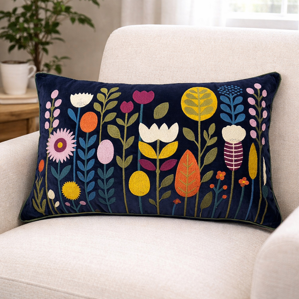 Hilma Cushion Navy