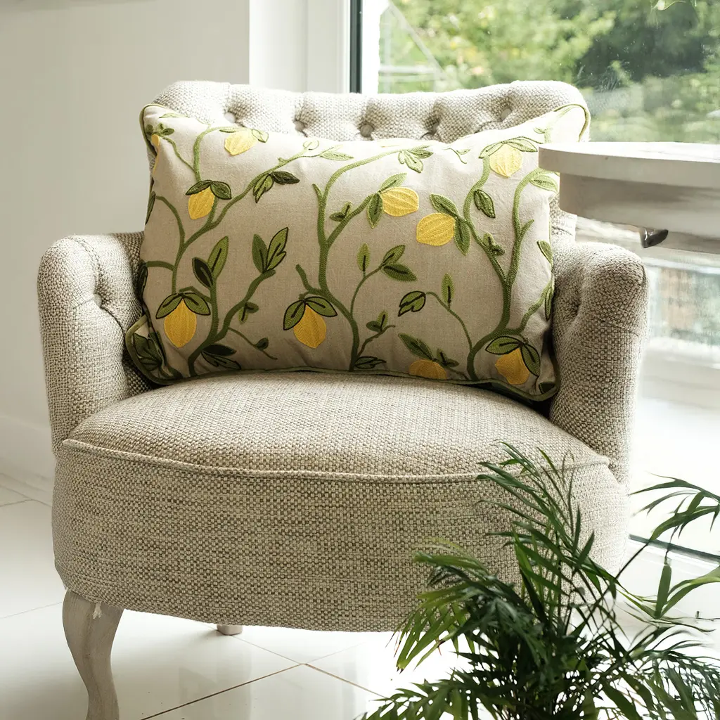 Citrus Orchard Cushion