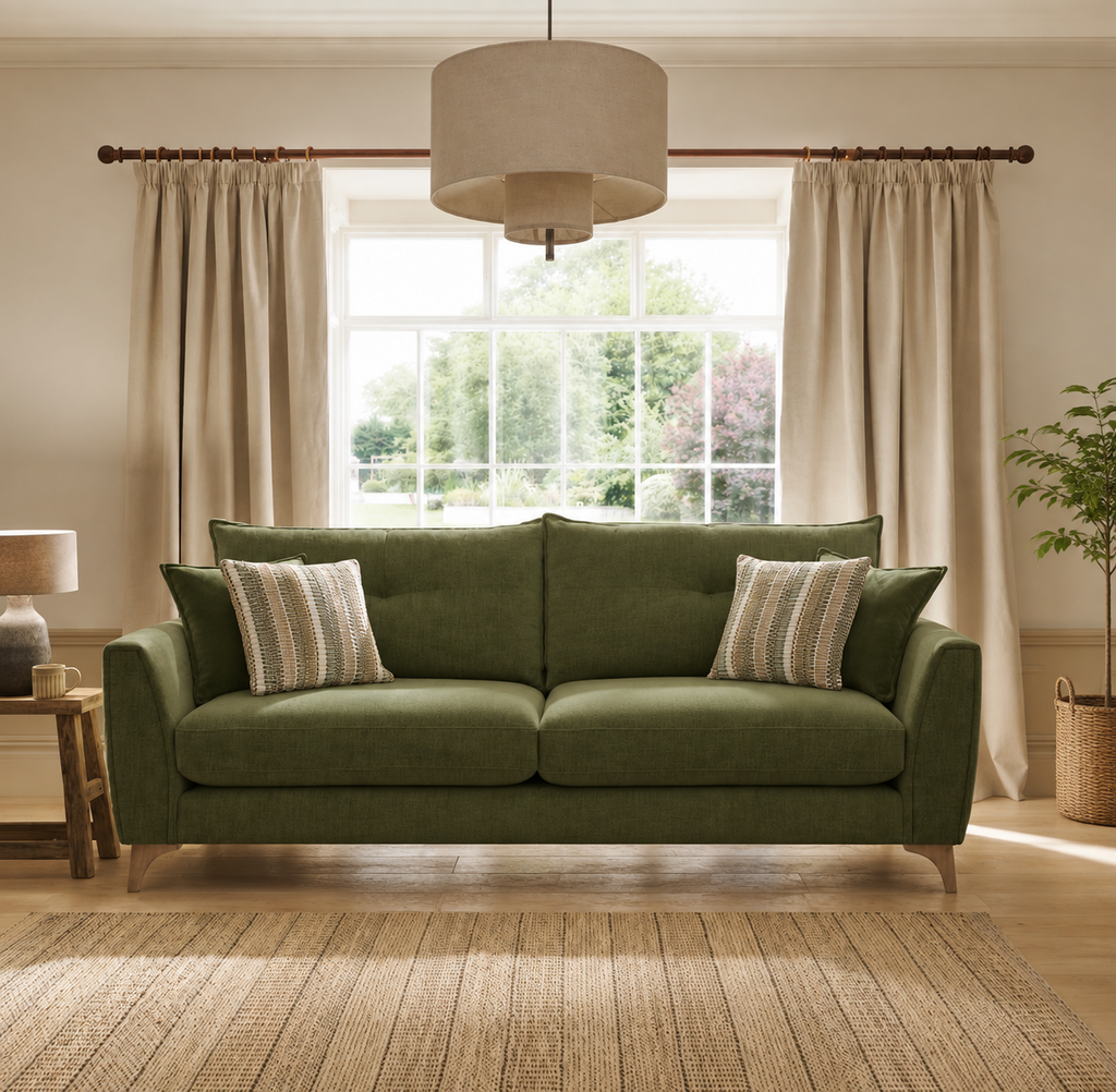 The Cole Sofa - Plush Velvet Vine