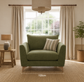 The Cole Sofa - Plush Velvet Vine