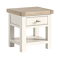 Romanby Off-White Lamp Table