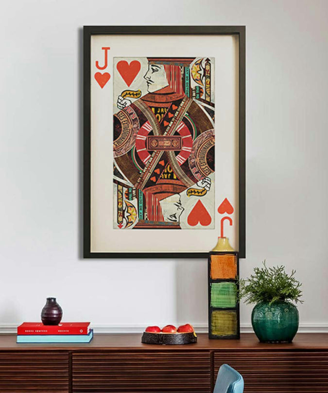Jack of hearts playing card