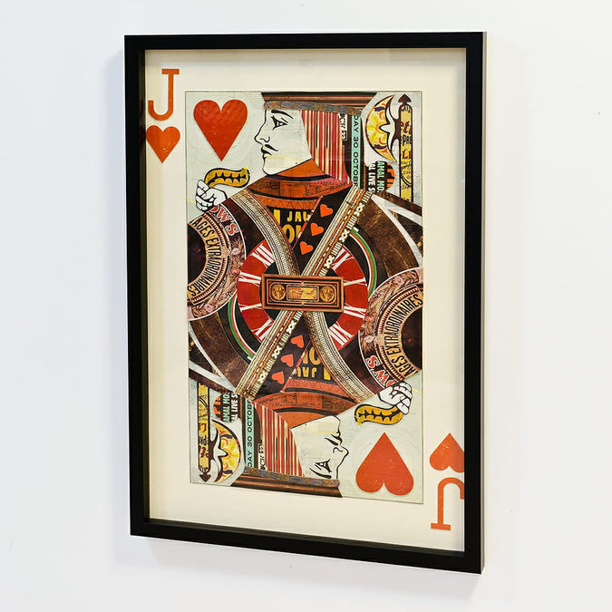 Jack of hearts playing card