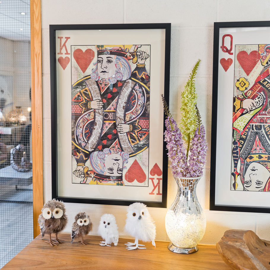 King of hearts playing card