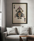 Ace of spades playing card